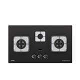LIVINOX FLEXIBLE GAS HOB LGH-688T 3B-FG 3BURNER 5.5KW 88CM