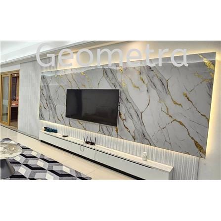GEOMETRA PVC MARBLE SHEET 120X280X0.3CM PV23 LUXURY MARBLE 3.36M2
