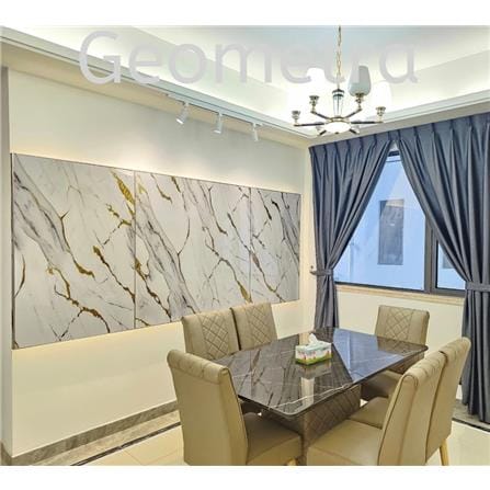 GEOMETRA PVC MARBLE SHEET 120X280X0.3CM PV23 LUXURY MARBLE 3.36M2