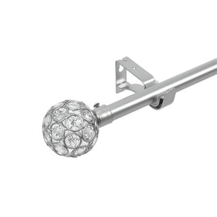 HLS CURTAIN ROD 19MM ULA 180-310 SV [EXCLUSIVE FROM HOMEPRO THAILAND]