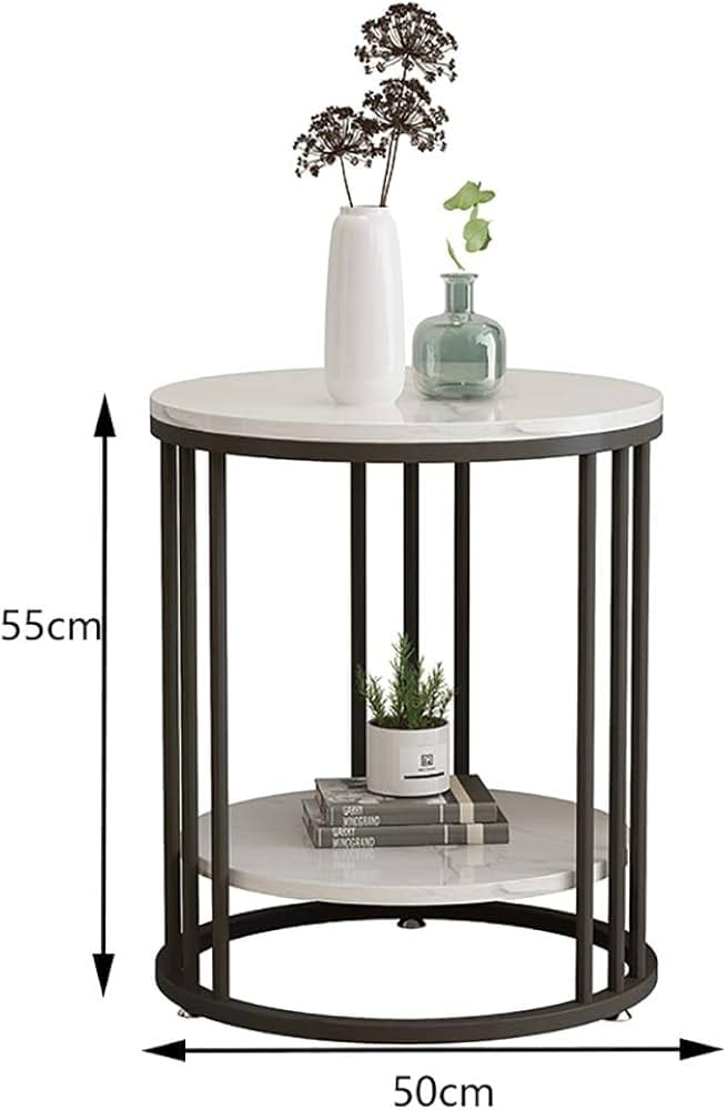 SIDE TABLE EDWD5638 WHITE