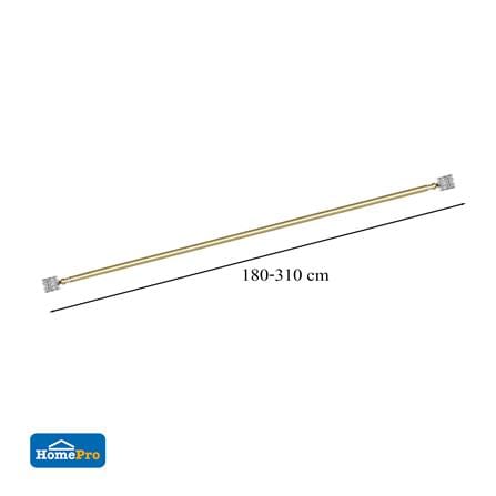 BNT CURTAIN ROD 25MM XAVIA 120-210 BK [EXCLUSIVE FROM HOMEPRO THAILAND]