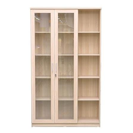 DISPLAY CABINET WITH 2 DOORS FURDINI MOTIF 118CM PINEOAK [EXCLUSIVE FROM HOMEPRO THAILAND]