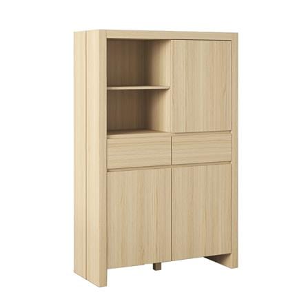 MULTIFUNCTIONAL HIGH CABINET FURDINI TUSCANI 100CM NT OAK [EXCLUSIVE FROM HOMEPRO THAILAND]