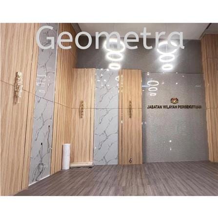 GEOMETRA CARBON CRYSTAL PANEL 122X300X0.8CM FP14 WOOD GRAIN 3.66M2