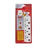 4 GANG 2 METER UNIVERSAL TRAILING SOCKET MA1134-2M MAY