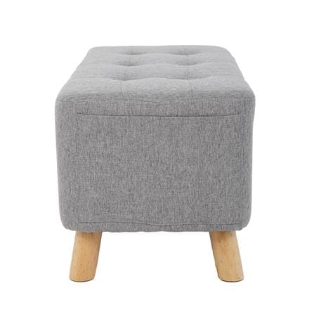 OTTOMAN STOOL FURDINI PIPER GREY 87CM. [EXCLUSIVE FROM HOMEPRO THAILAND]