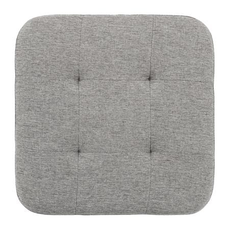 OTTOMAN STOOL FURDINI PIPER GREY 40CM. [EXCLUSIVE FROM HOMEPRO THAILAND]