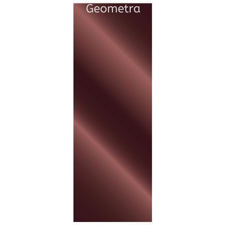 GEOMETRA CARBON CRYSTAL PANEL 122X300X0.5CM MIRROR FP ROSE GOLD 3.66M2