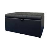 2-SEATER RECTANGULAR OTTOMAN BENCH FURDINI KIMBER PU BLACK [EXCLUSIVE FROM HOMEPRO THAILAND]