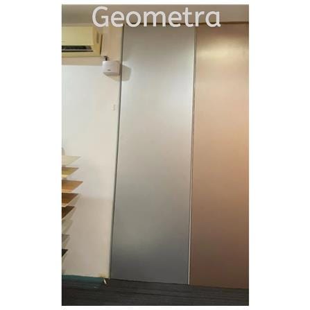 GEOMETRA CARBON CRYSTAL PANEL 122X300X0.8CM JS07 SILVER 3.66M2
