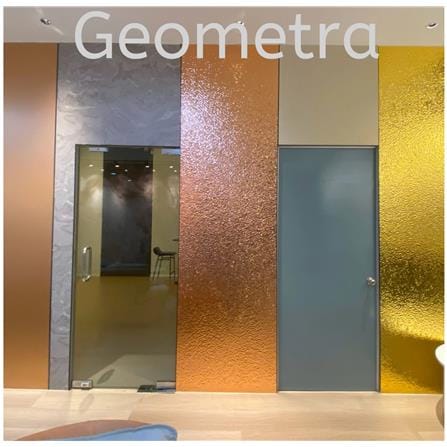 GEOMETRA CARBON CRYSTAL PANEL 122X300X0.5CM JW06 LIGHT COPPER 3.66M2