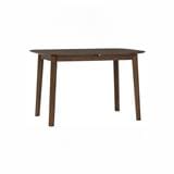 DINING TABLE WOYER 1.2M EXPANDABLE COCOA
