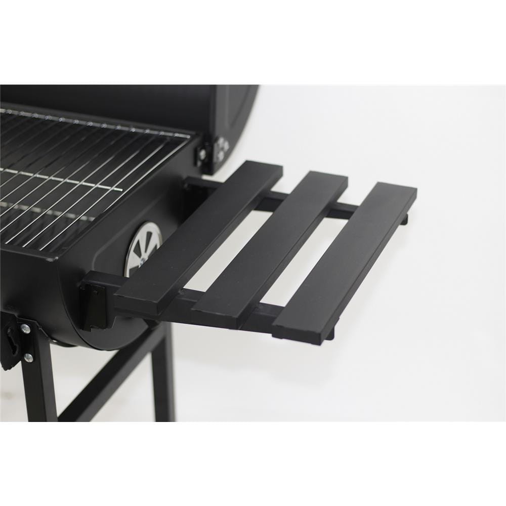 SPRING CHARCOAL BARBECUE GRILL BARREL PRO HL-AB003S BLACK