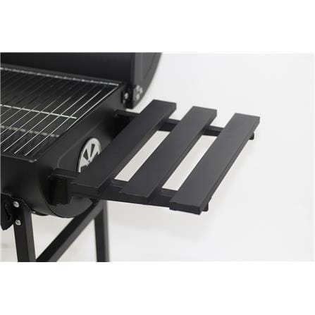 SPRING CHARCOAL BARBECUE GRILL BARREL PRO HL-AB003S BLACK