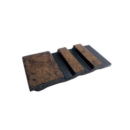 GEOMETRA WPC FLUTED PANEL 13X300X1CM WG08 BROWN MARBLE