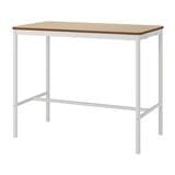 BAR TABLE FURDINI WITCH 120CM NATURAL/WHITE [EXCLUSIVE FROM HOMEPRO THAILAND]