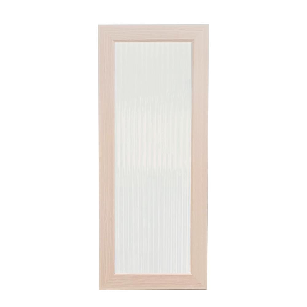 SINGLE CABINET/WARDROBE DOOR FURDINI KEEPER 39.7X94.8CM PINE OAK/RIBBED GLASS [EXCLUSIVE FROM HOMEPRO THAILAND]