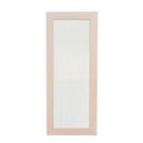 SINGLE CABINET/WARDROBE DOOR FURDINI KEEPER 39.7X94.8CM PINE OAK/RIBBED GLASS [EXCLUSIVE FROM HOMEPRO THAILAND]