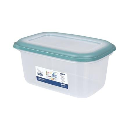 FOOD CONTAINER KECH DOUBLE WALL 9033 1.2L GREEN