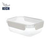 RECTANGULAR FOOD CONTAINER 0.9L KECH NEXT 2815 CREAM