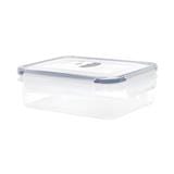 FOOD CONTAINER KECH X DOUBLE LOCK 9213 0.8L WHITE/DARK BLUE