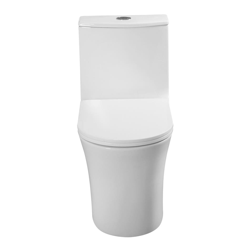 AKRON 1P TOILET WCO-89001 CYCLONE FLUSH S-TRAP 250MM WHITE