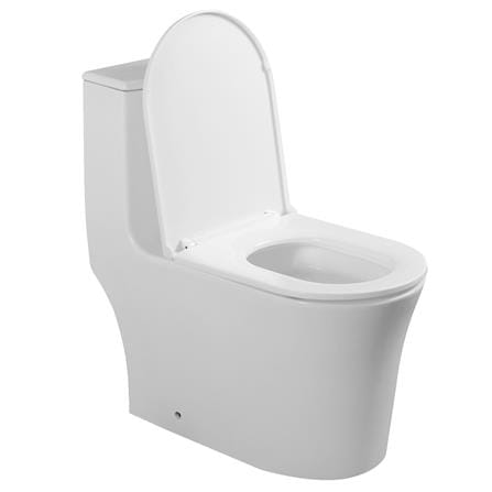 AKRON 1P TOILET WCO-89001 CYCLONE FLUSH S-TRAP 250MM WHITE