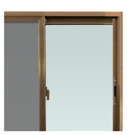 ALUMINUM SLIDING WINDOW S-S AZLE 100X100CM LIGHT BROWN [EXCLUSIVE FROM HOMEPRO THAILAND]