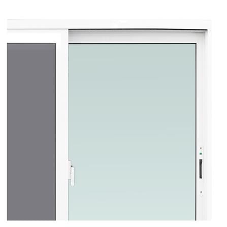 UPVC SLIDING WINDOW WITH SCREEN S-S AZLE 100X110CM WHITE [EXCLUSIVE FROM HOMEPRO THAILAND]
