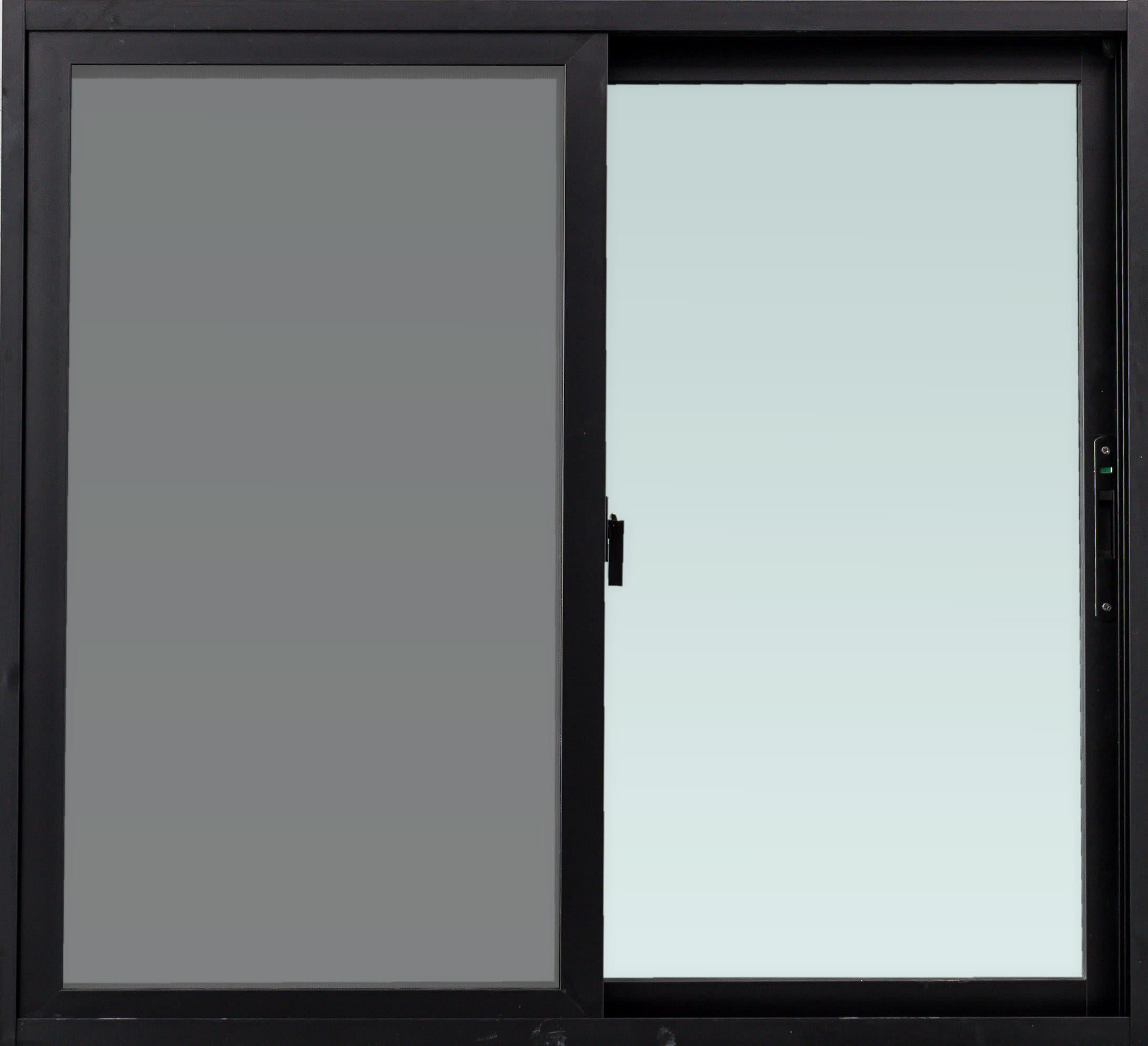 ALUMINUM SLIDING WINDOW WITH SCREEN S-S AZLE 120X110CM BLACK [EXCLUSIVE FROM HOMEPRO THAILAND]