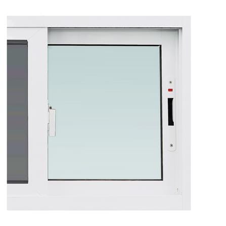 ALUMINUM SLIDING WINDOW WITH SCREEN S-S AZLE 80X50CM WHITE [EXCLUSIVE FROM HOMEPRO THAILAND]