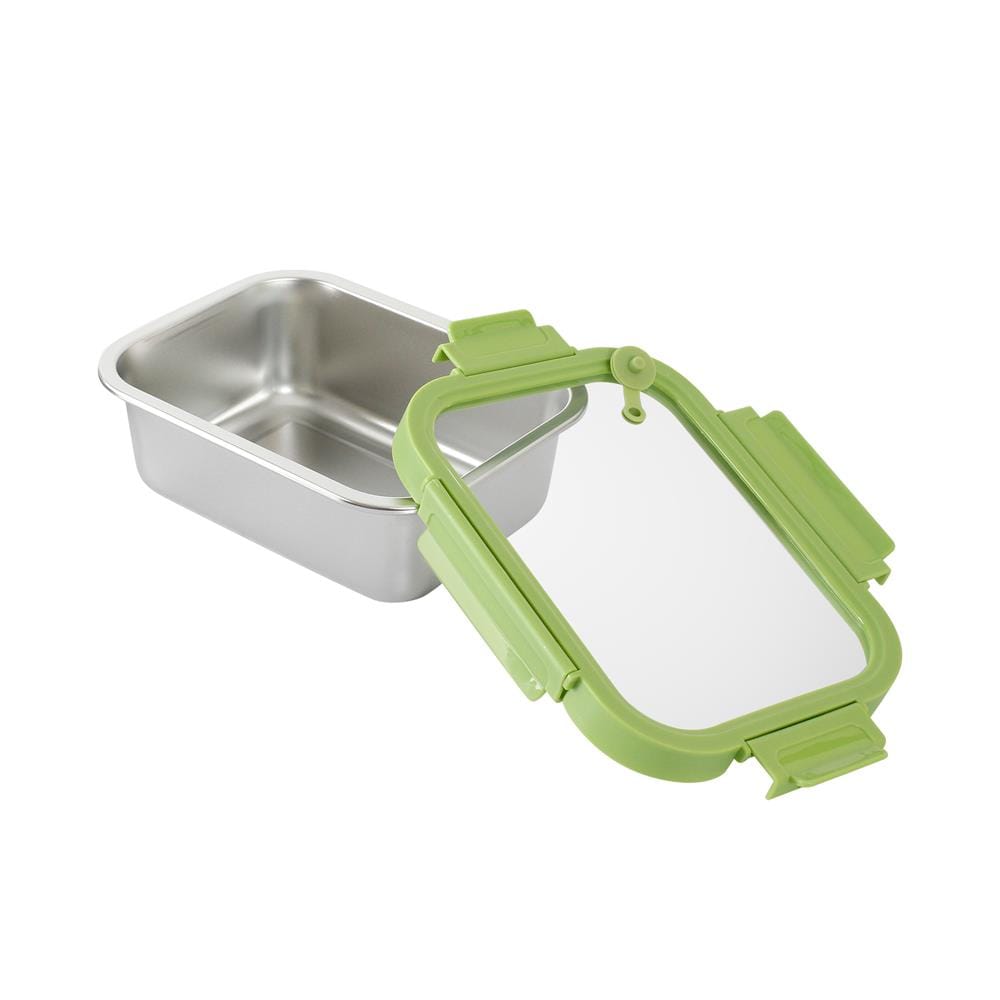 STAINLESS STEEL FOOD CONTAINER KECH SHINEE 1.25L GREEN