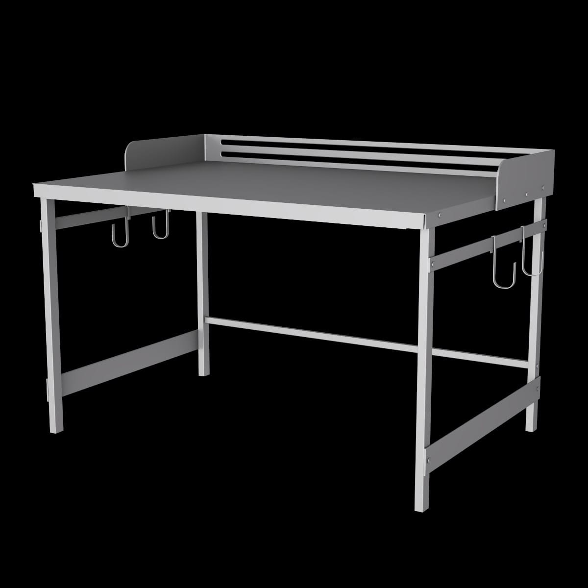ALUMINUM OVER MICROWAVE SHELF KECH GRAY [EXCLUSIVE FROM HOMEPRO THAILAND]