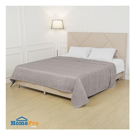 BED COVER 6FT HOME LIVING STYLE MARTIN BROWN [EXCLUSIVE FROM HOMEPRO THAILAND]