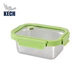STAINLESS STEEL FOOD CONTAINER KECH SHINEE 0.8L GREEN