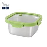 STAINLESS STEEL FOOD CONTAINER KECH SHINEE 1.5L GREEN