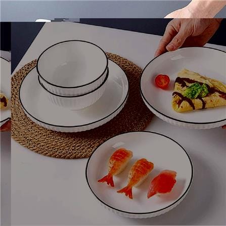 SHIRO PORCELIN DINNER PLATE 10IN SH910