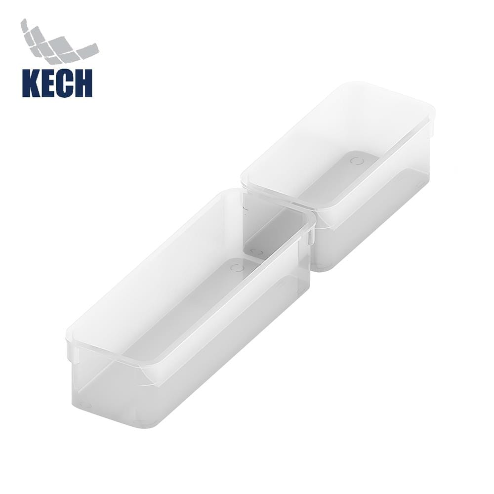 DRAWER ORGANIZER TRAY KECH WINK SET2 2PCS CLEAR [EXCLUSIVE FROM HOMEPRO THAILAND]