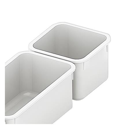 DRAWER ORGANIZER TRAY KECH OMO SET1 3PCS WHITE [EXCLUSIVE FROM HOMEPRO THAILAND]