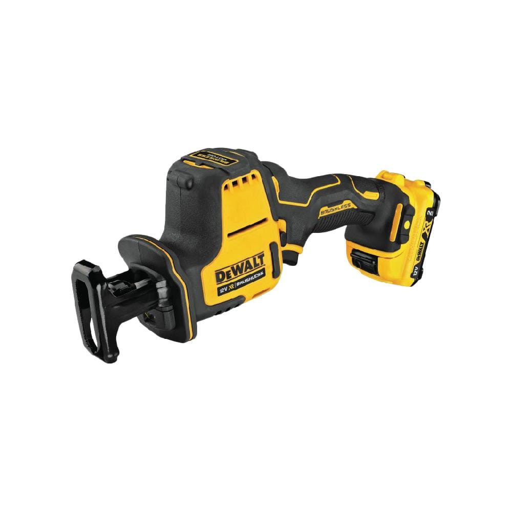 DEWALT 12V BRUSHLESS RECIPROCATING SAW (2x 2.0Ah Batteries) DCS312D2-GB