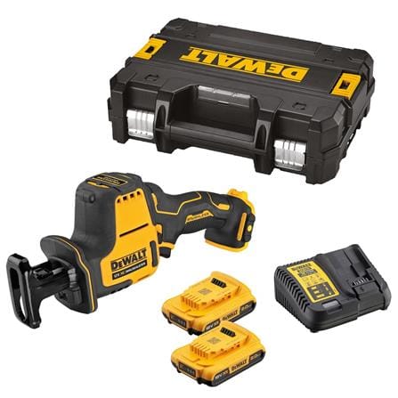 DEWALT 12V BRUSHLESS RECIPROCATING SAW (2x 2.0Ah Batteries) DCS312D2-GB
