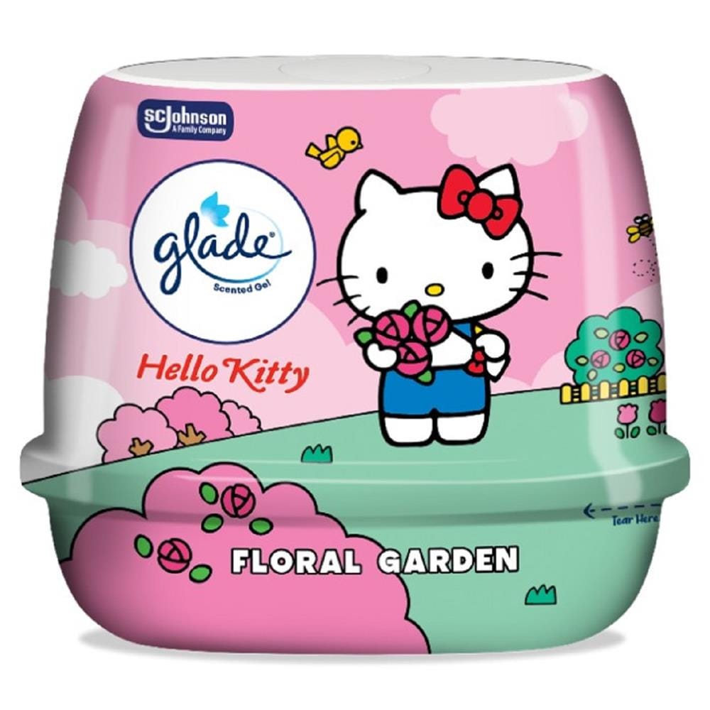 GLADE HELLO KITTY SCENTED GEL180G FLORAL