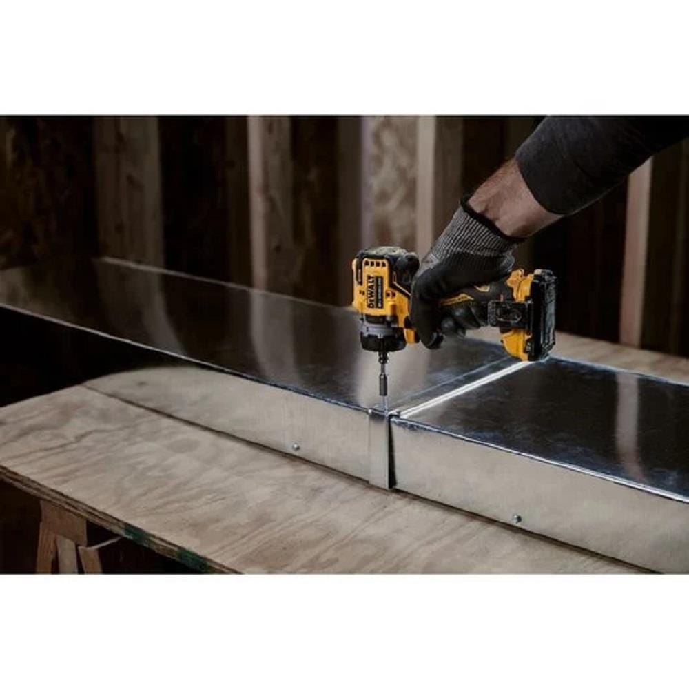 DEWALT 12V BRUSHLESS MULTIHEAD 5IN1 DRILL DRIVER (2x 2.0Ah Batteries) DCD703D2-B1