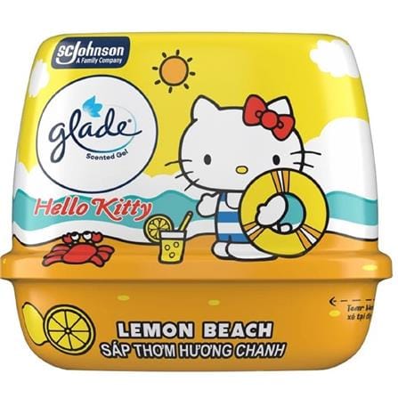 GLADE HELLO KITTY SCENTED GEL180G FROSTY