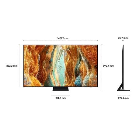 SAMSUNG QA65QN70FAKXXM 65-INCH NEO QLED 4K VISION AI MINILED SMART TV 144HZ