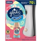GLADE AUTO SPRAY STARTER 252ML WHITE ROSE PEONY