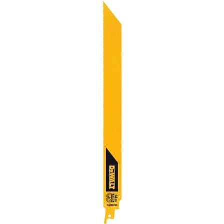 DEWALT 12" RECIPROCATING SAW BLADE (HEAVY METAL) [14TPI] 5PCS/PACK DWAR12114
