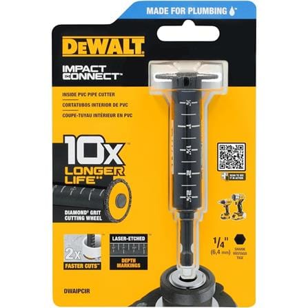 DEWALT IMPACT CONNECT INSIDE PVCC PIPE CUTTER DWAIPCIR