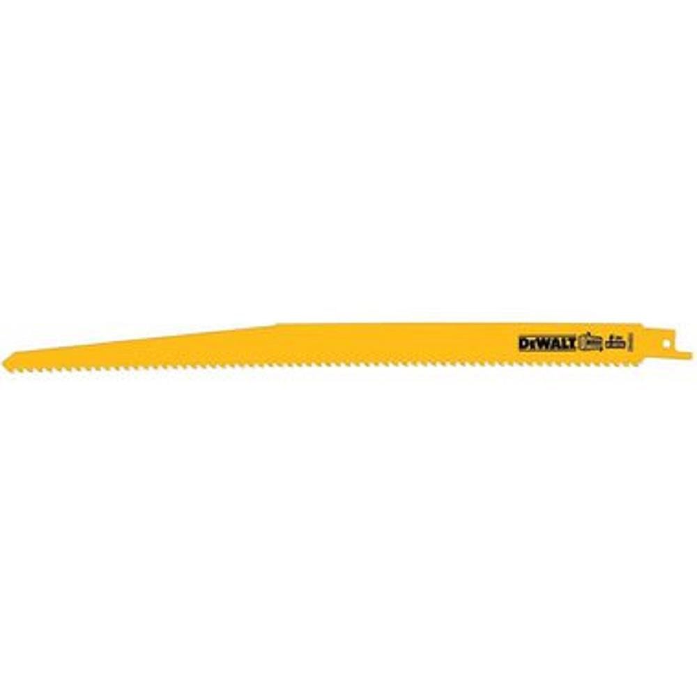 DEWALT 12" RECIPROCATING SAW BLADE (WOOD) [6TPI] 5PCS/PACK DW4804